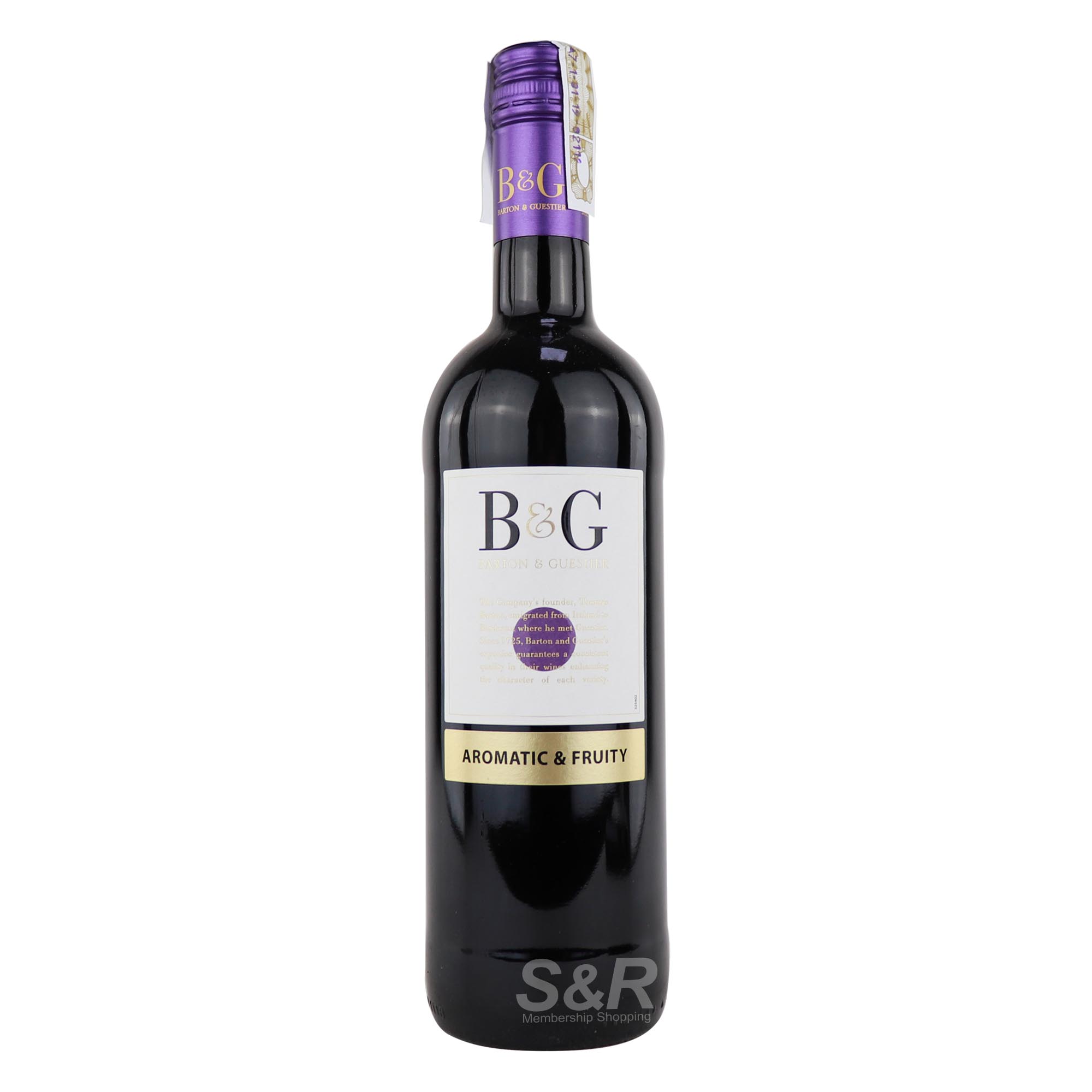 B&G Aromatic And Fruity Red Wine 750mL B&G Aromatic And Fruity Red Wine 750mL